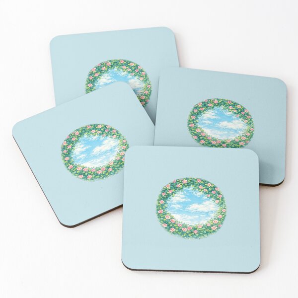 Item preview, Flower Window Sky designed and sold by Verdaire.
