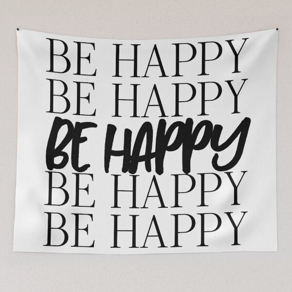Item preview, Be Happy designed and sold by Allison Manson.