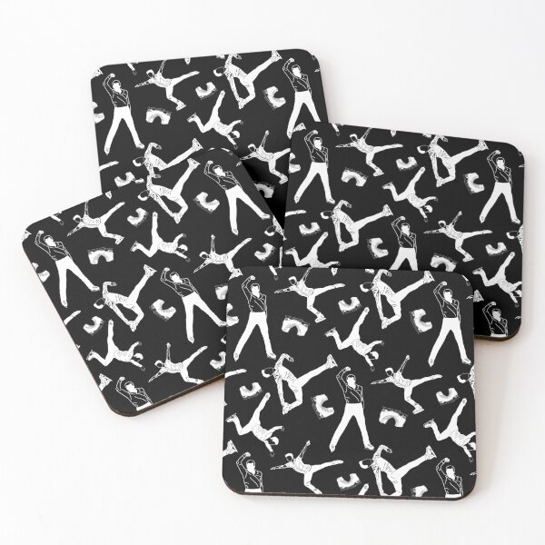 Item preview, Male Figure Skaters Black and White Design designed and sold by PD-Skating.