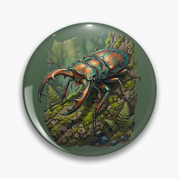 Item preview, Mystic Forest Beetle designed and sold by TeeARTHY.