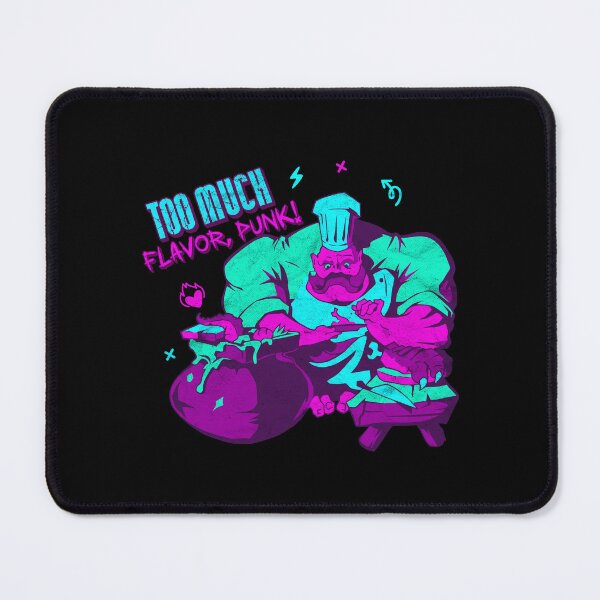 Item preview, Too Much Flavor Punk - Orc Chef designed and sold by NeonMashup.