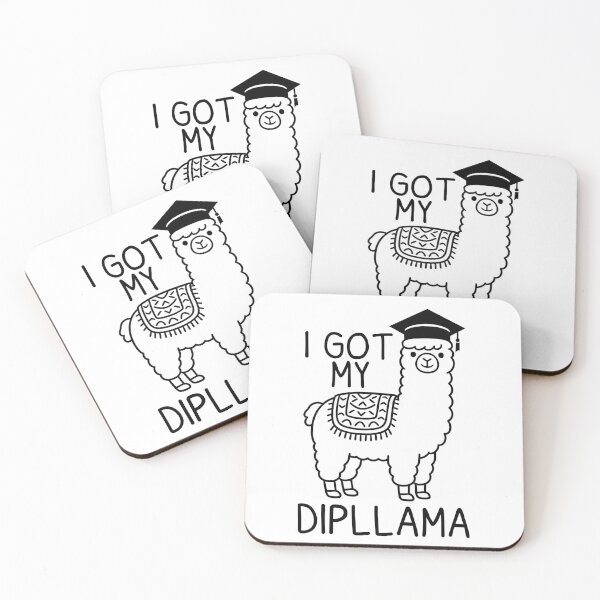 Item preview, I Got My Dipllama Funny Llama Graduate - National Graduation Day designed and sold by gunaone-design.