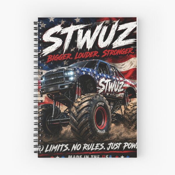 Item preview, Monster Truck American Flag No Limits No Rules Just Power Art designed and sold by riki2365.
