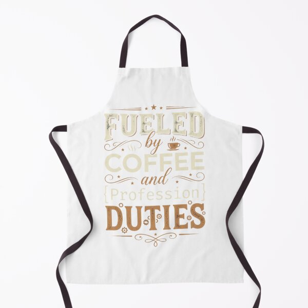 Item preview, Fueled By Coffee And Duties T_shirt  designed and sold by happyshirt27.