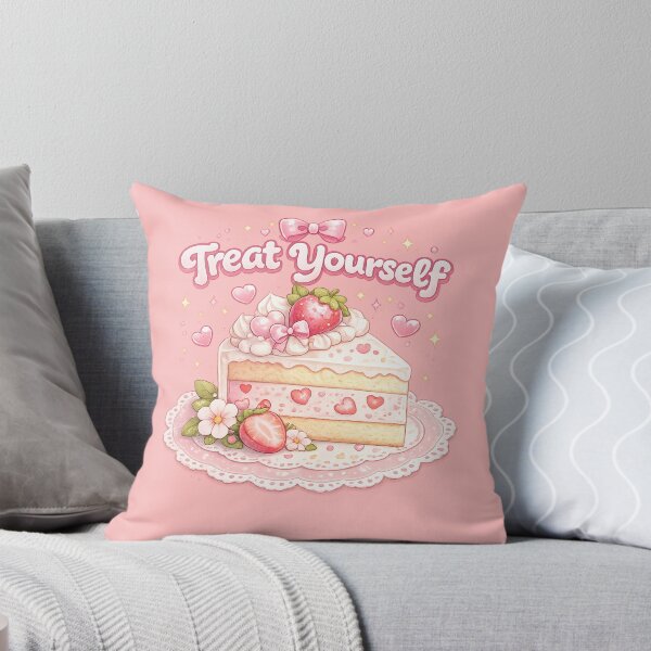 Item preview, Treat Yourself Strawberry Cake designed and sold by KiriStudio.