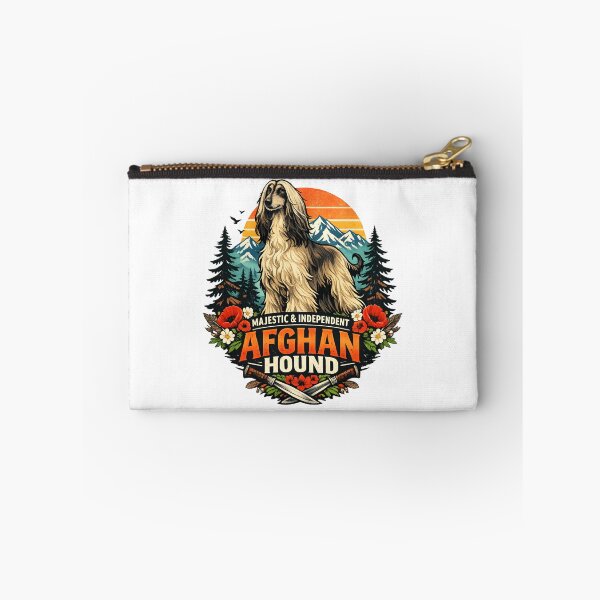 Item preview, Majestic Afghan Hound - Vintage Mountain Sunset Dog Lover designed and sold by SidTastic .