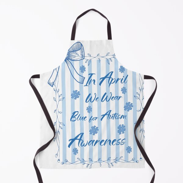 Item preview, In April We Wear Blue for Autism Awareness | Autism Awareness Design designed and sold by ucpstudio.