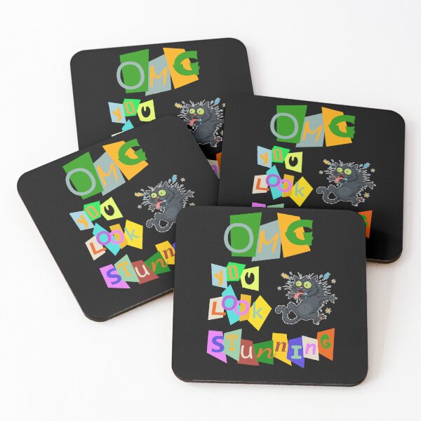 Item preview, OMG You Look Stunning Text Art designed and sold by Museum Of Non-Existing Art.