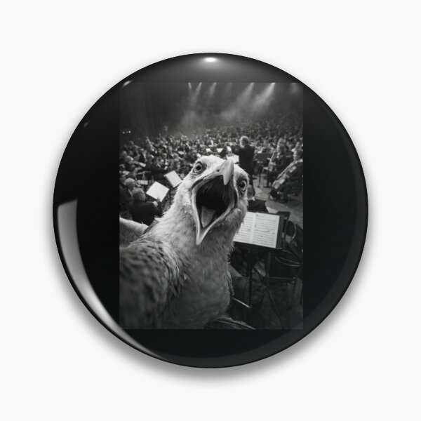 Item preview, Dramatic Seagull Orchestra Selfie Funny Overreaction Humor Gift designed and sold by Say It With Ink.