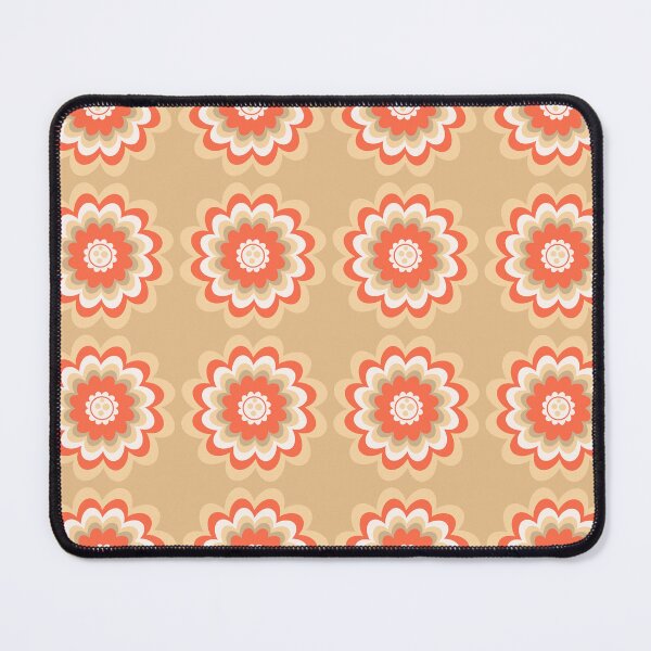 Item preview, Pale gold & orange flowers designed and sold by Mint + Midnight.