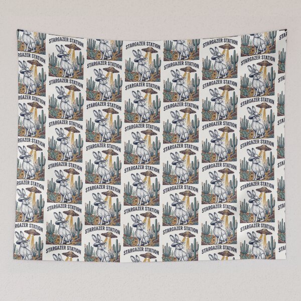 Item preview, Stargazer Rabbit Desert Station designed and sold by TeeARTHY.