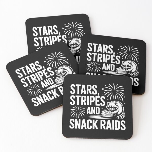 Item preview, Stars Stripes And Snack Raids designed and sold by theartfulaspie.