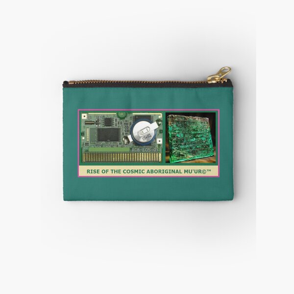 Item preview, Mu’ur (UM) Empire™ al-Benhadiel©™ design, Emerald Tablet Circuitry, green background designed and sold by HardyKnitDesign.
