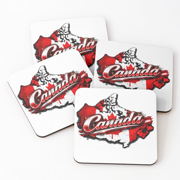 Item preview, Canada Flag Map – Bold Patriotic Design designed and sold by darkan1.