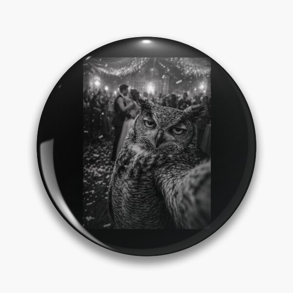 Item preview, Emotionally Unavailable Owl Wedding Meme Funny Deadpan Humor Gift designed and sold by Say It With Ink.