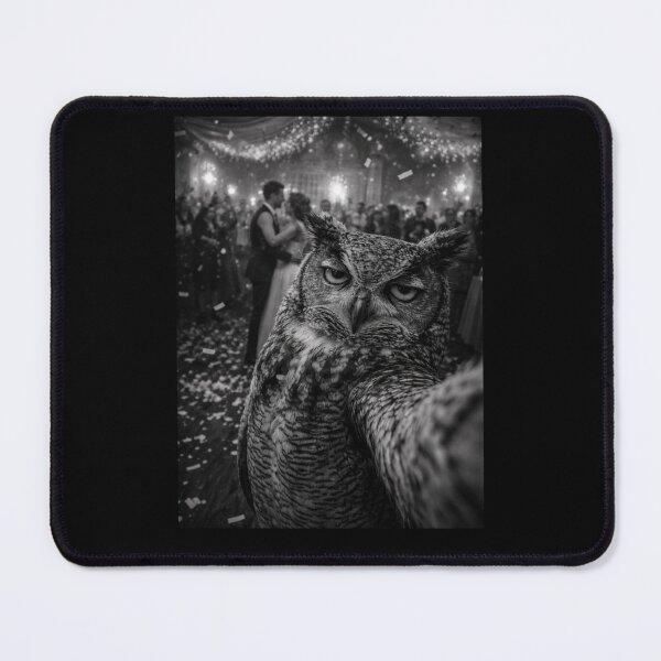 Item preview, Emotionally Unavailable Owl Wedding Meme Funny Deadpan Humor Gift designed and sold by Say It With Ink.