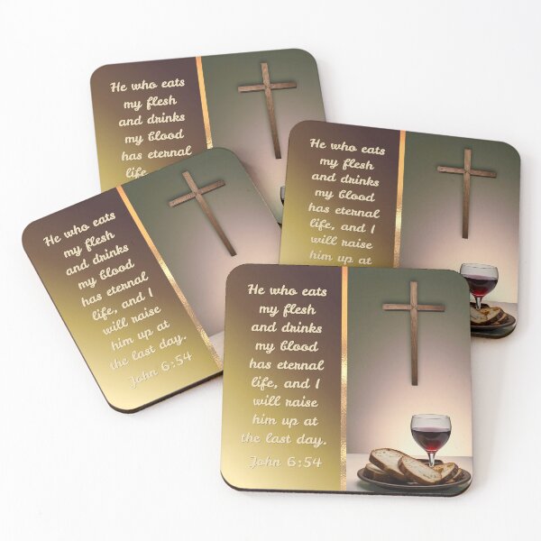 Item preview, John 6:54 designed and sold by DeeFran Designs.