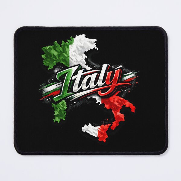 Item preview, Italy Map Graffiti – Italian Flag Street Art Design designed and sold by darkan1.