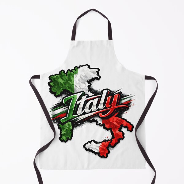 Item preview, Italy Map Graffiti – Italian Flag Street Art Design designed and sold by darkan1.