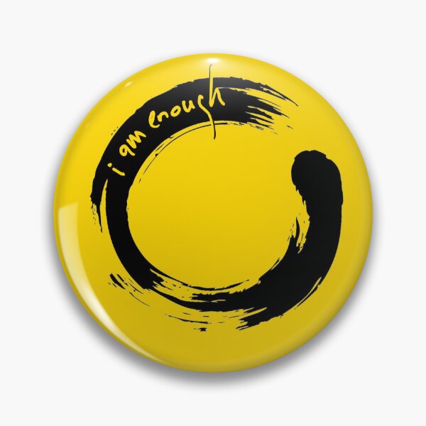 Item preview, I Am Enough Zen Circle designed and sold by @ne Affirmation Healing.