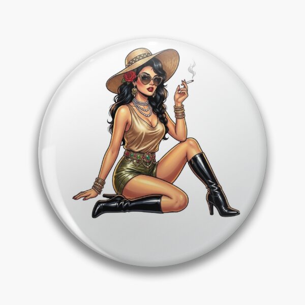 Item preview, "Retro Glamour: Charm and Audacity of Pin-Ups” designed and sold by CHRIST5000.