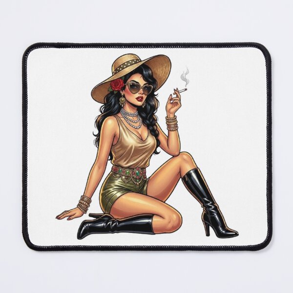 Item preview, "Retro Glamour: Charm and Audacity of Pin-Ups” designed and sold by CHRIST5000.