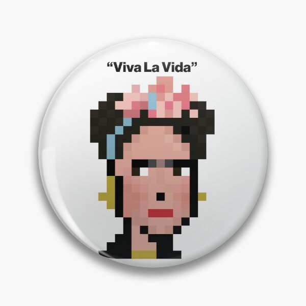 Item preview, Frida Kahlo — Pixel Art Illustration designed and sold by itsajoak.