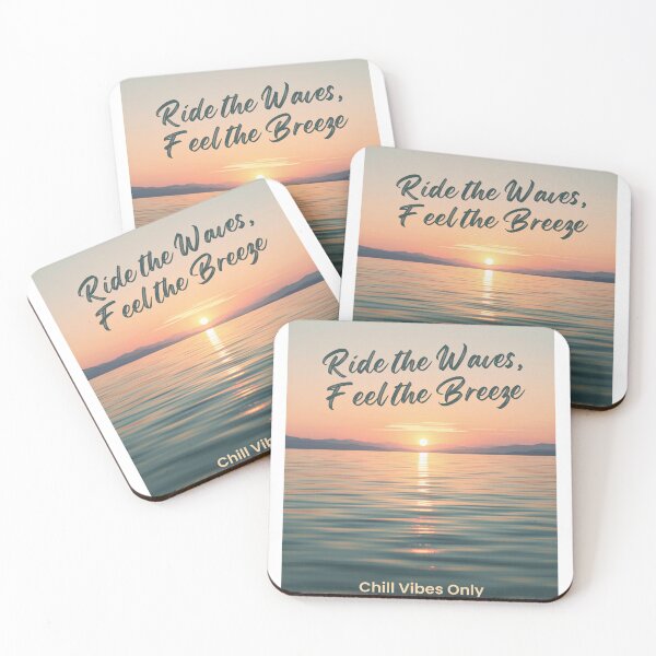 Item preview, Ride the waves, feel the breeze- chill vibes design designed and sold by jojodebondy.