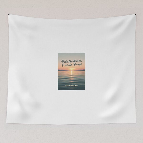 Item preview, Ride the waves, feel the breeze- chill vibes design designed and sold by jojodebondy.