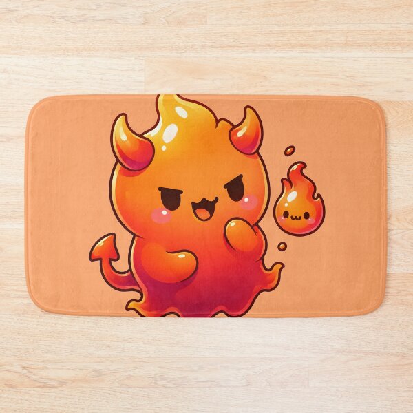 Item preview, Kawaii Fire Devil designed and sold by smktheduck.