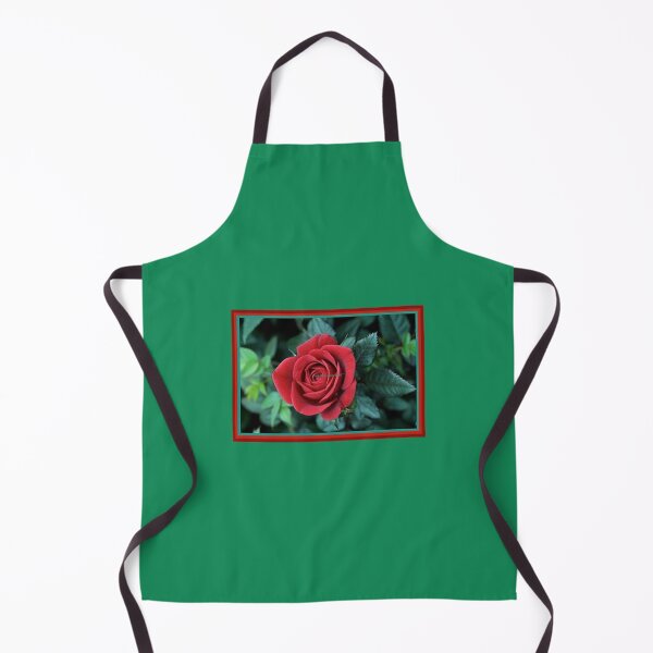 Item preview, Mu’ur (UM) Empire™ al-Benhadiel©™ acquisition, Red Rose, green background designed and sold by HardyKnitDesign.