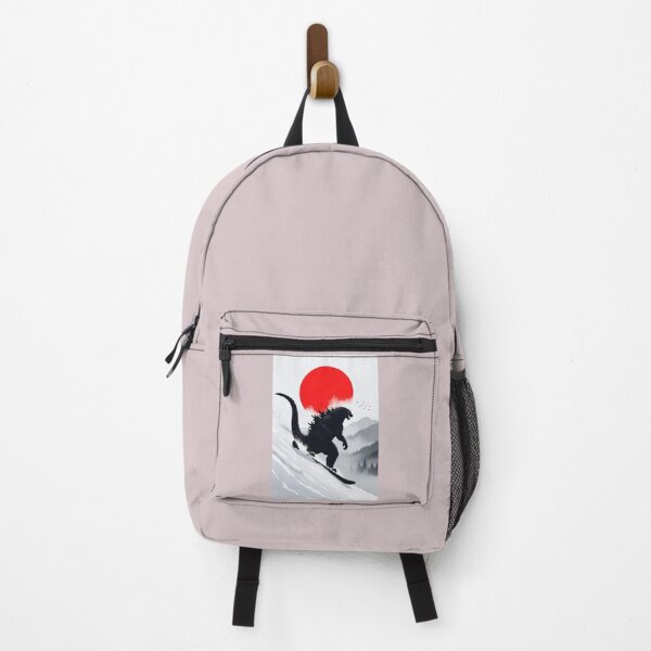 Item preview, Godzilla Snowboarding | Japandi Minimalist Wall Art designed and sold by Syrupulse.