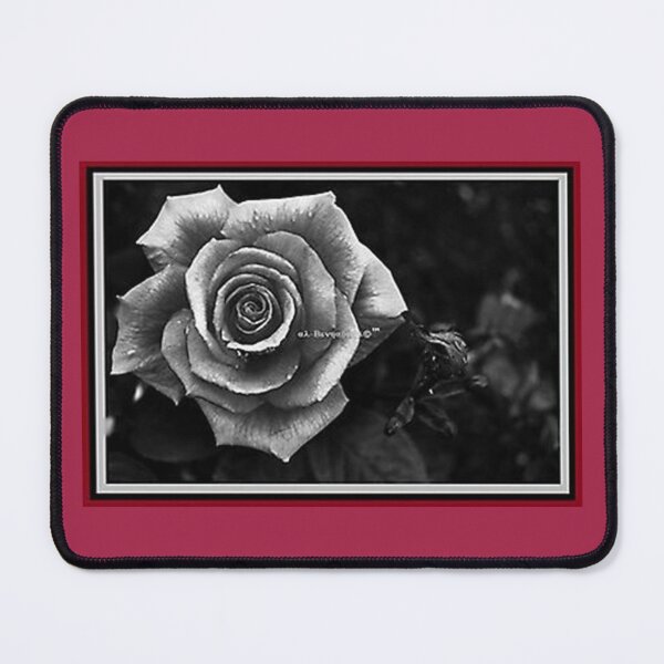 Item preview, Mu’ur (UM) Empire™ al-Benhadiel©™ acquisition, Silver Rose, berry background designed and sold by HardyKnitDesign.