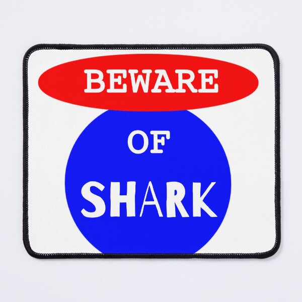 Item preview, Beware of shark designed and sold by AWADHESH CHAURASIA.