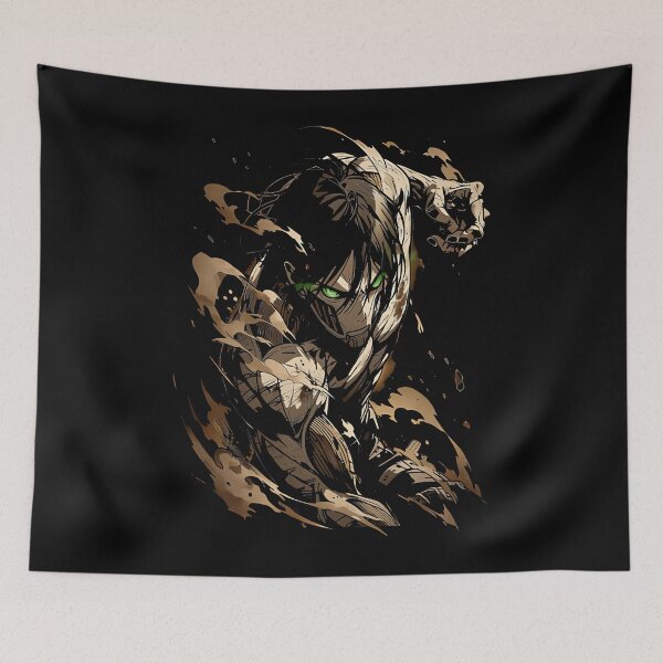 Item preview, Eren Yeager Attack Titan Intense Rage designed and sold by Animal-Replicas.