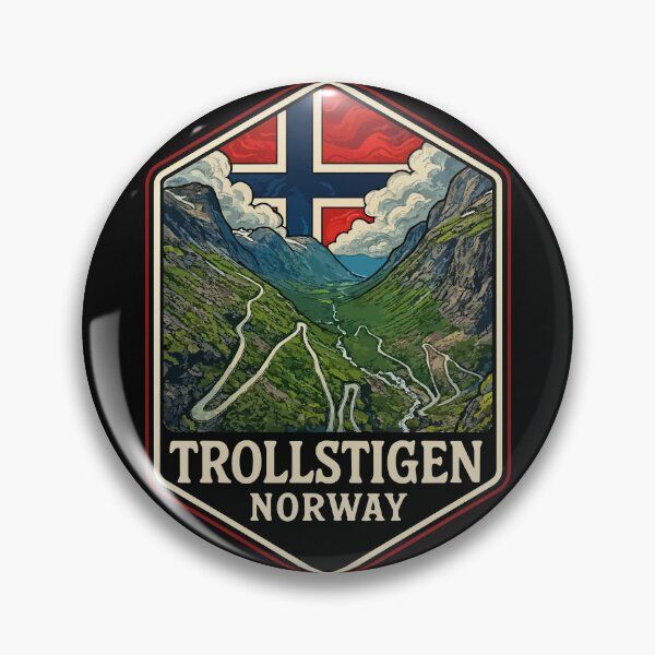 Artikelvorschau, Trollstigen Norwegen Reise entworfen und verkauft von TomFrontierArt.