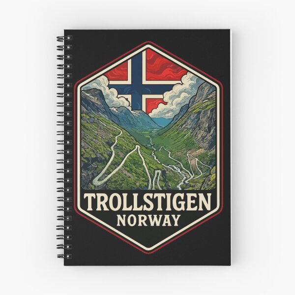 Item preview, Trollstigen Norway Travel designed and sold by TomFrontierArt.