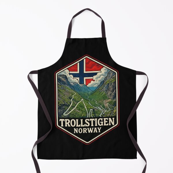 Item preview, Trollstigen Norway Travel designed and sold by TomFrontierArt.
