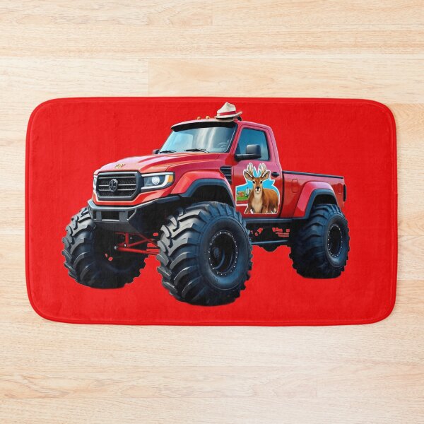 Item preview, Country Red Monster Truck Deer Edition designed and sold by TOCOCLAWS.