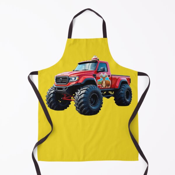 Artikelvorschau, Country Red Monster Truck Deer Edition entworfen und verkauft von TOCOCLAWS.