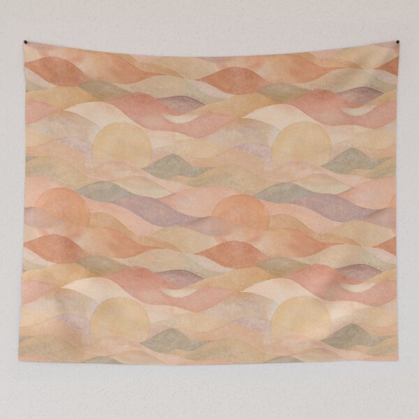 Item preview, Olas descoloridas al atardecer en un resort designed and sold by Lacritsa .
