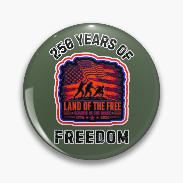 Item preview, Land Of The Free Because Of The Brave Memorial Day designed and sold by WoodburyLake.