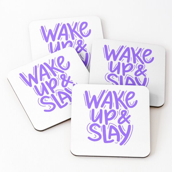 Item preview, Wake Up & Slay Empowering Motivation Confident Woman designed and sold by RetroMini2026.