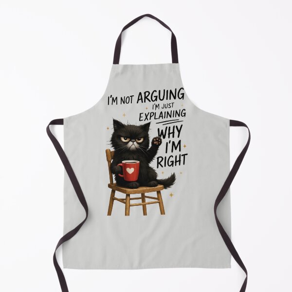 Item preview, I Am Not Arguing I Am Just Explaining Gifts for Cat Lovers designed and sold by MalwasBasket.