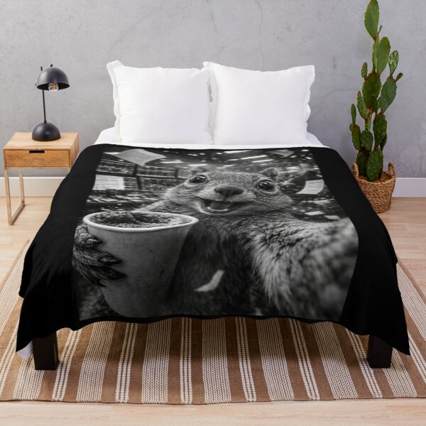 Item preview, Overcaffeinated Squirrel Stock Market Funny Chaos Humor Gift designed and sold by Say It With Ink.