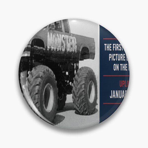 Item preview, First Monster Truck On The Internet 1995 History Art designed and sold by riki2365.