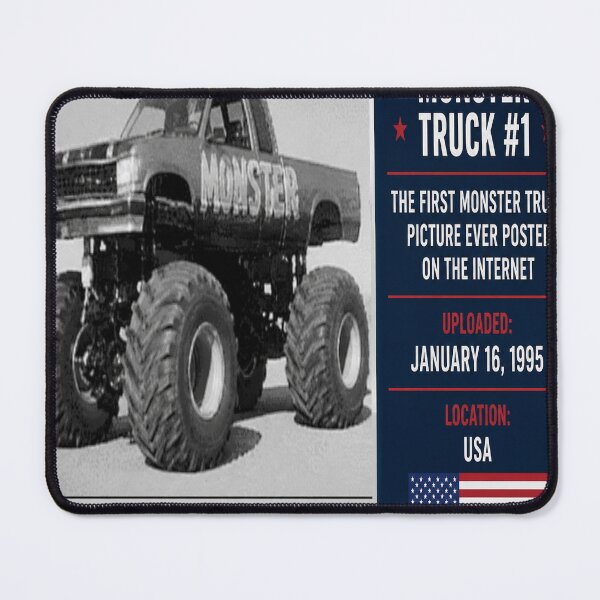 Item preview, First Monster Truck On The Internet 1995 History Art designed and sold by riki2365.