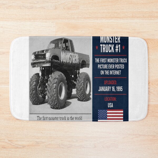 Item preview, First Monster Truck On The Internet 1995 History Art designed and sold by riki2365.