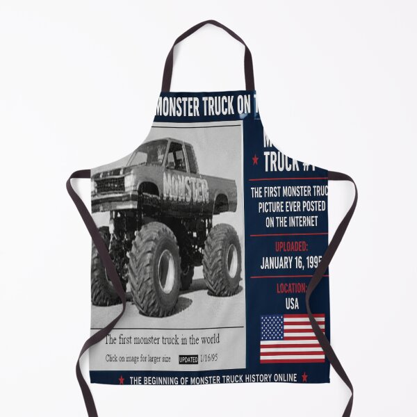 Item preview, First Monster Truck On The Internet 1995 History Art designed and sold by riki2365.