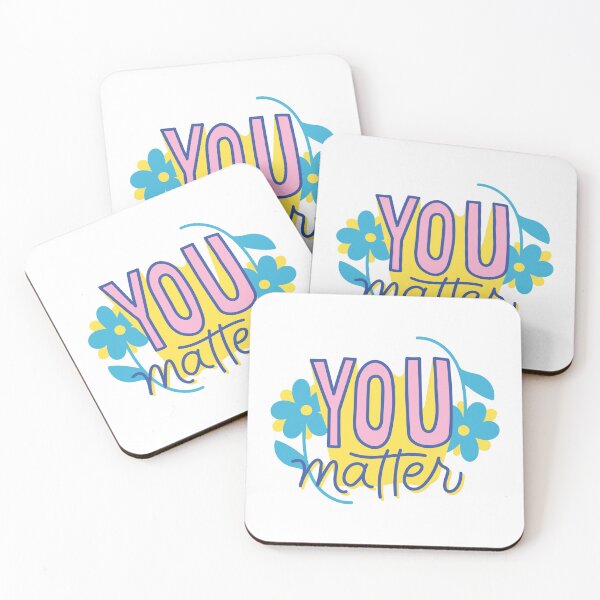 Item preview, You Matter Positive Affirmation Self Worth Inspiration designed and sold by RetroMini2026.